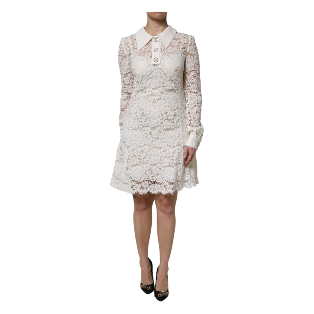 Dolce & Gabbana Donna Bianco Abiti, S, New,
