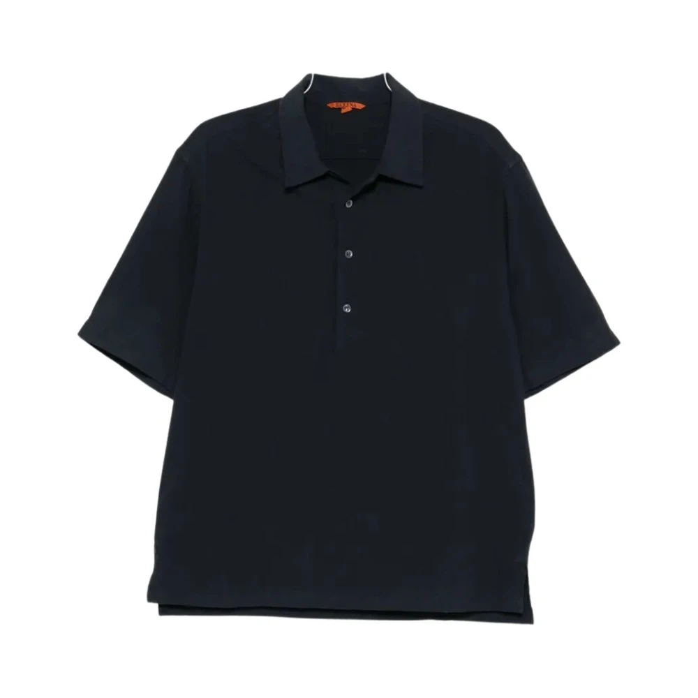 Barena Venezia Men's Blue Polo Shirts, M, Mola Lanchin Shirt