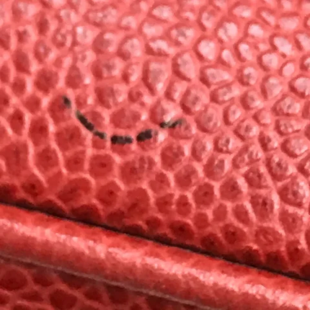 Chanel Vintage Pre-owned Leather chanel-bags Red Dames