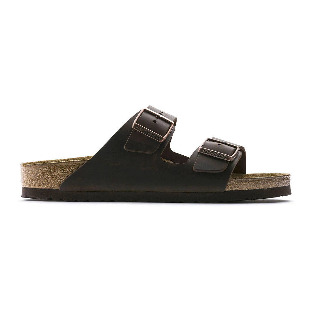 Birkenstock Men's Brown Sandals Arizona Oiled Leather