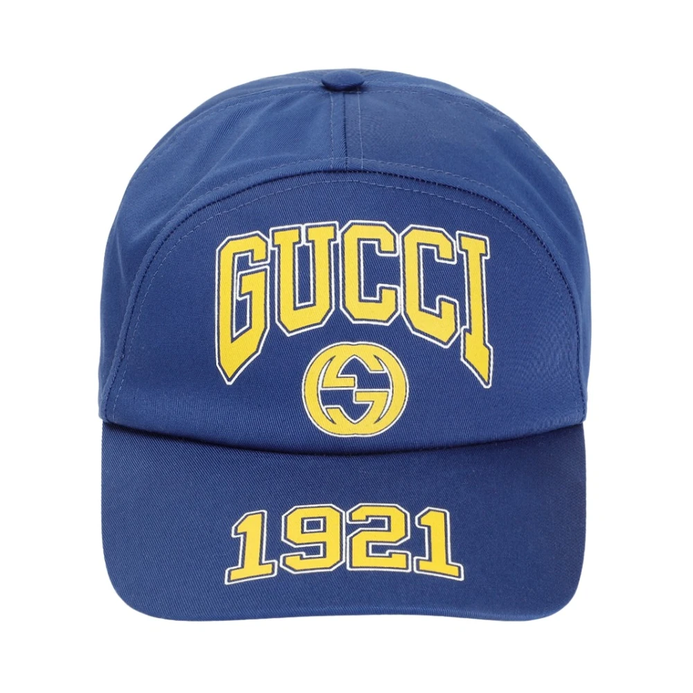 Gucci Caps Blue Heren