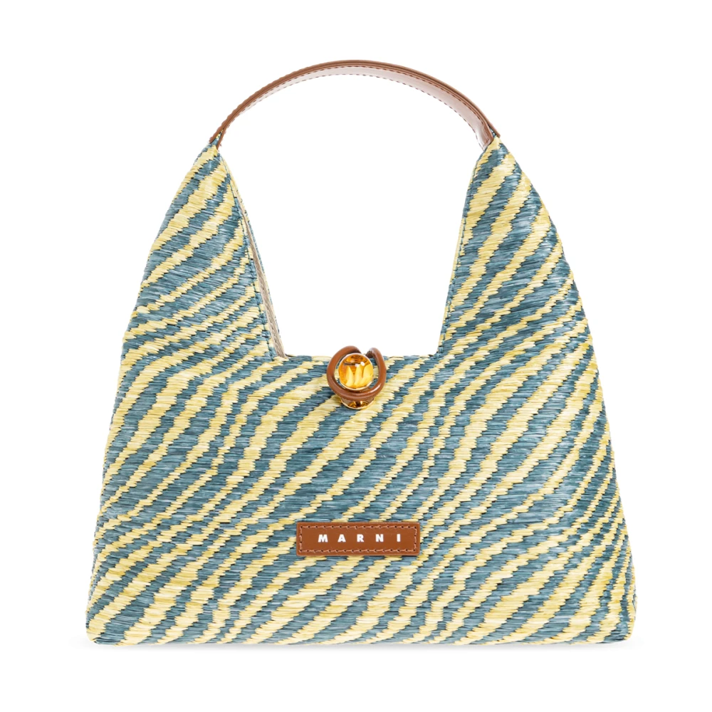 Marni Damen Multicolor Handtasche Mit Logo