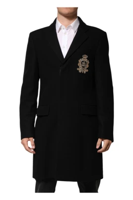 Heraldic Patch Enkelknäppt Blazer