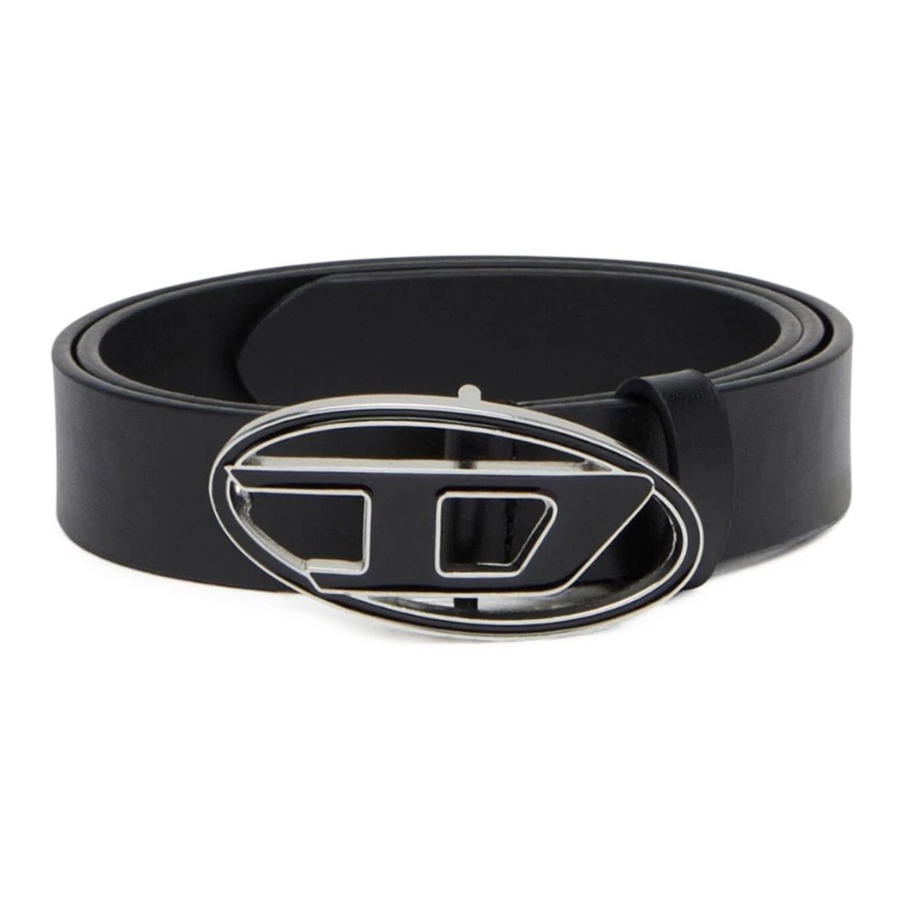 Diesel Women's Black B-1Dr 25 Belt - Belts - 90 Cm - Accessories