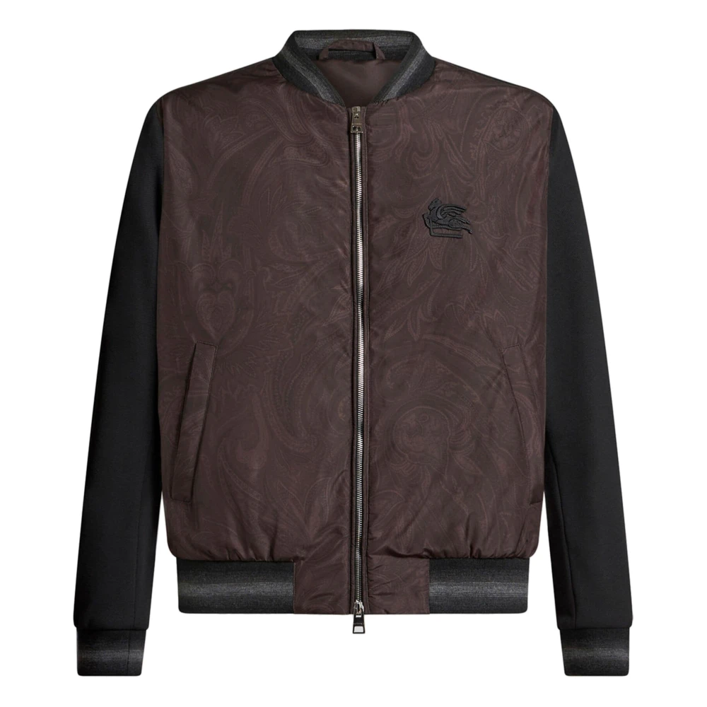 ETRO Stijlvolle Bomberjas Brown Heren