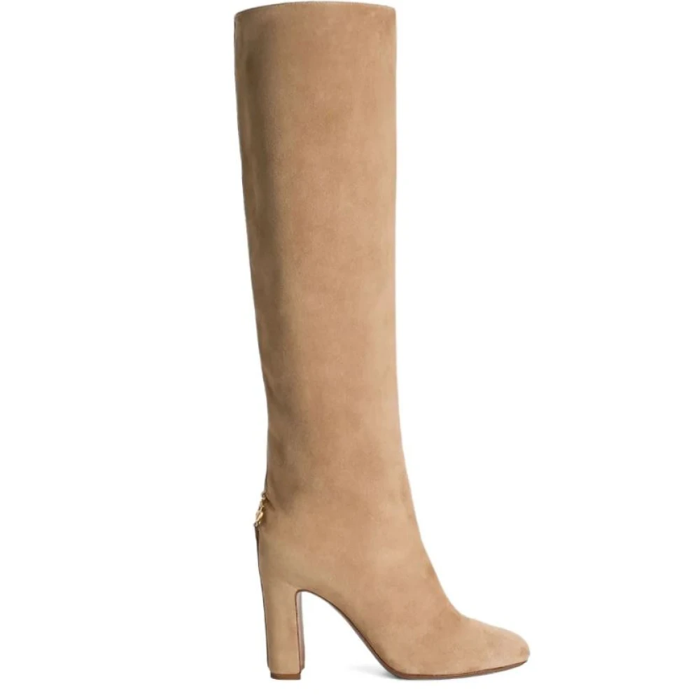 Dolce & Gabbana Women's Gray Grey Dove Boots For - Heeled Boots - 5 Uk - Shoes