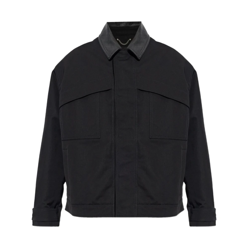 Golden Goose Men's Black Light Jackets, S, Padded Jacket