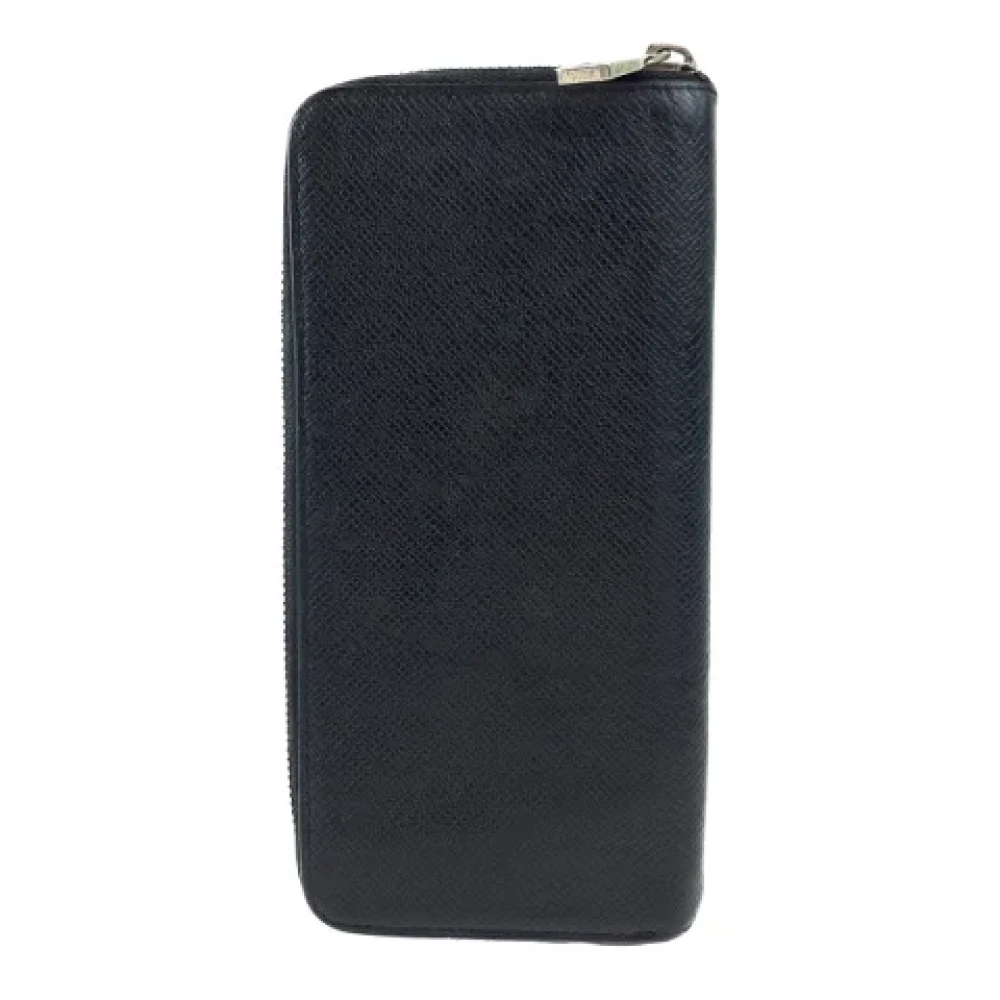 Louis Vuitton Vintage Pre-owned Leather wallets Black Heren