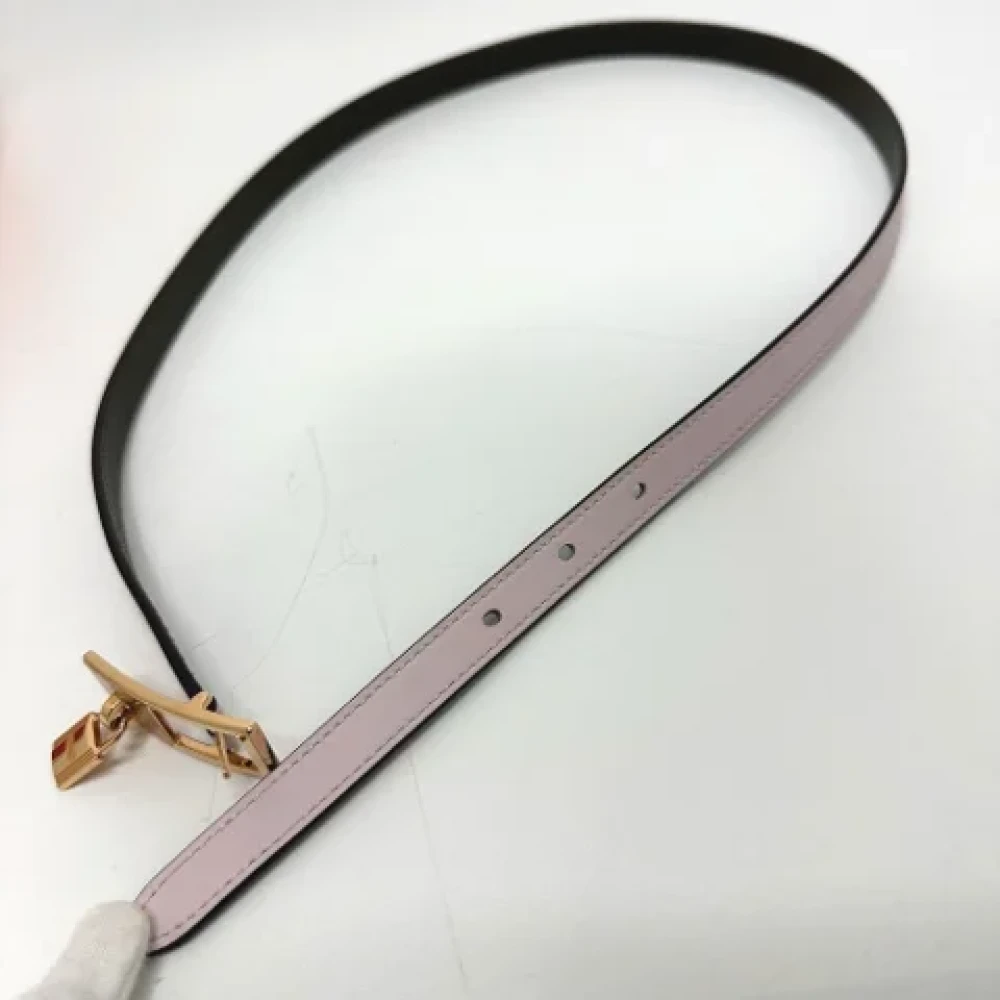 Hermès Vintage Pre-owned Leather belts Pink Dames