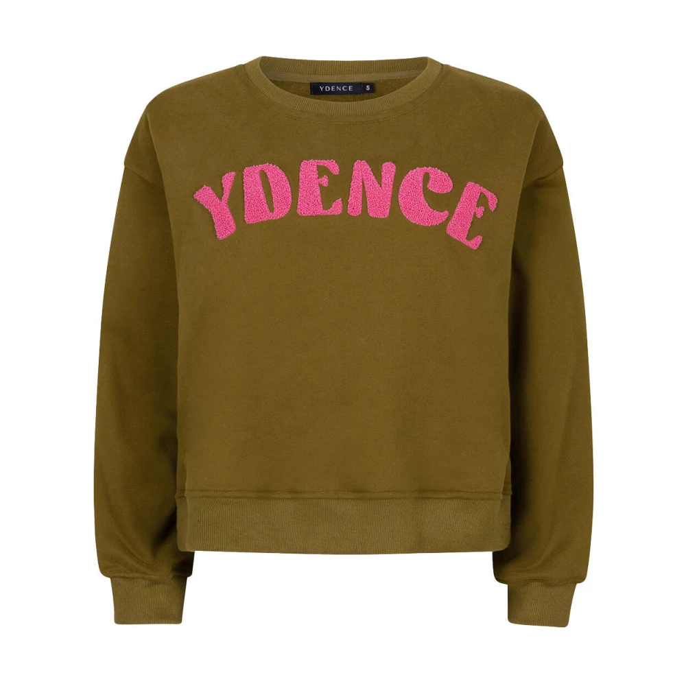 Ydence Ws2413 Sweat Sweater Green Dames