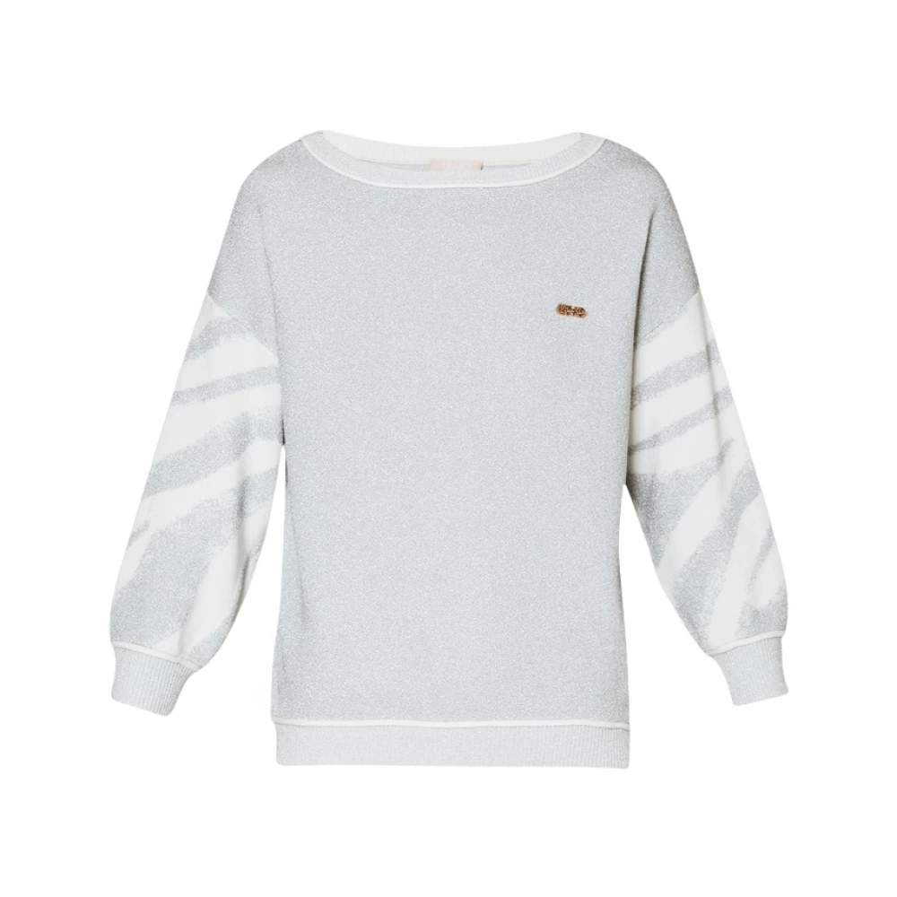Liu Jo Trendy Sweater Selection Gray Dames