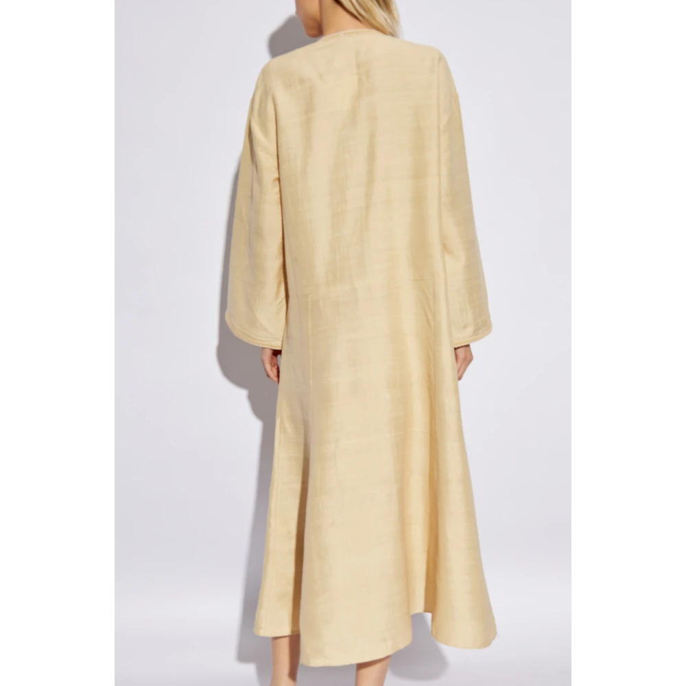 By Malene Birger Zijden jurk Cicelia By Herenne Birger Beige Dames
