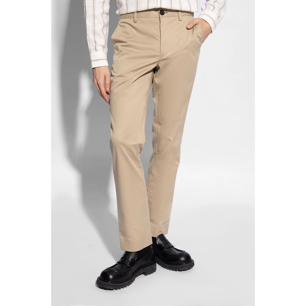 PS By Paul Smith Broek met toelopende pijpen Beige Heren