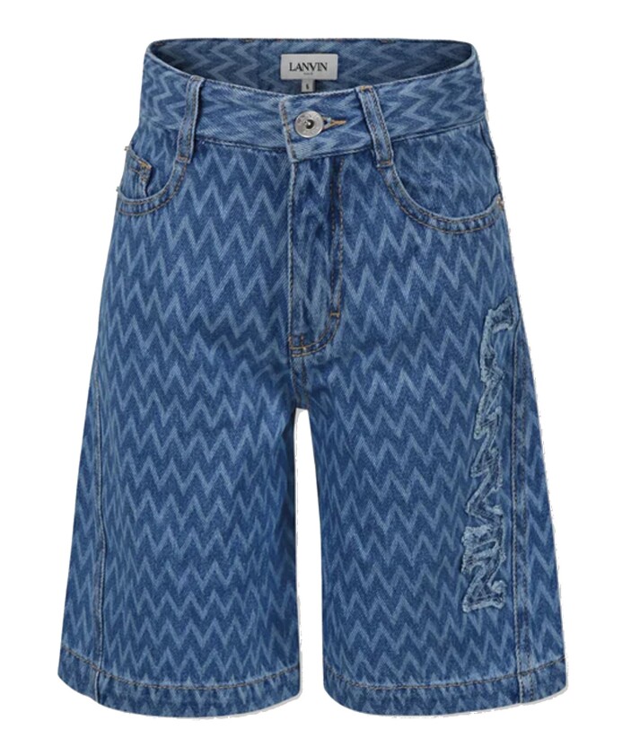 shorts-decontractes-en-denim-avec-motif-curb