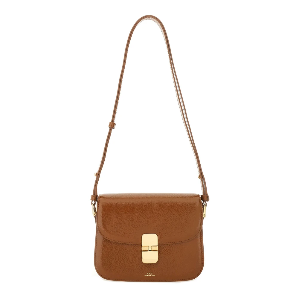 A.p.c. Donna Marrone Borse, Taglia Unica, New,