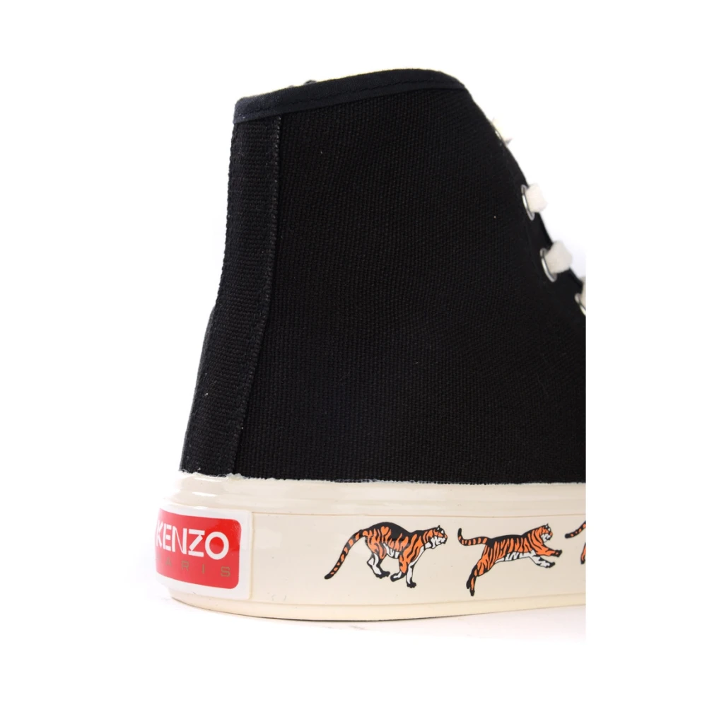 Kenzo Hoge Sneakers school Zwart Black Heren