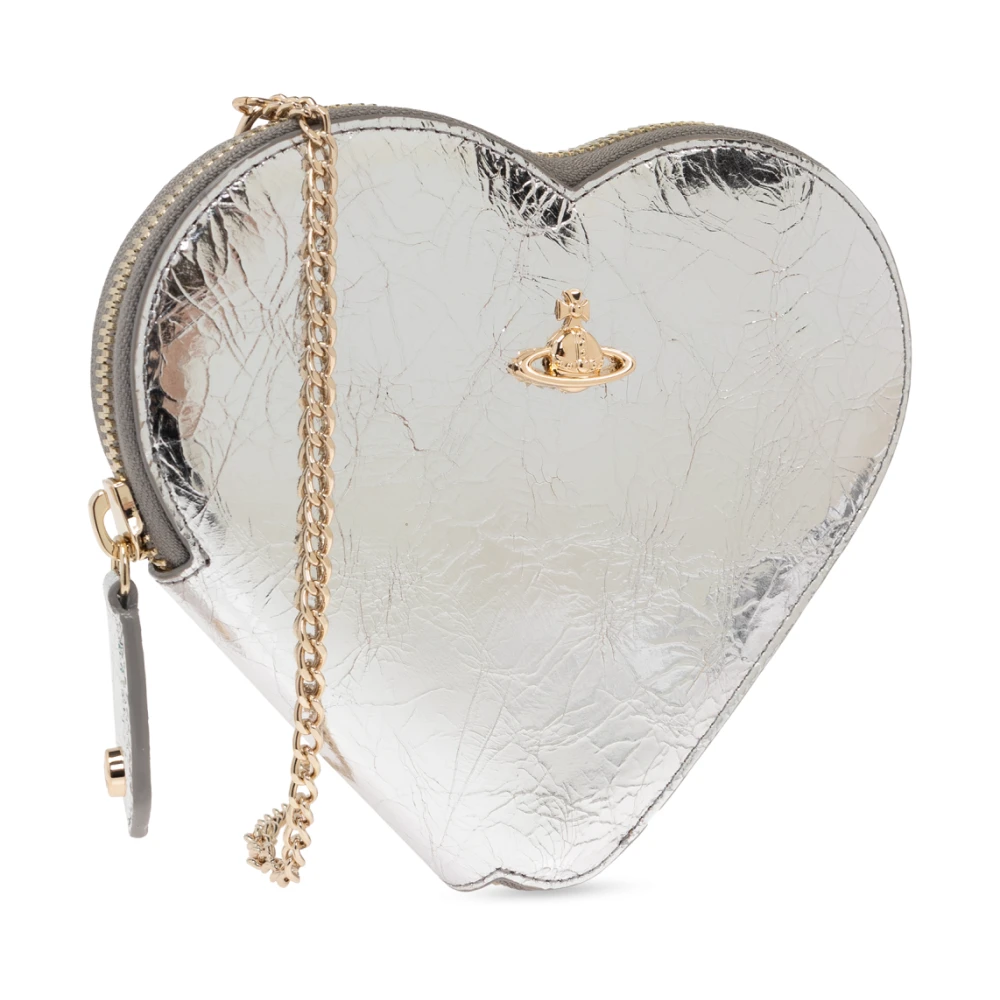 Vivienne Westwood Leren tas Gray Dames