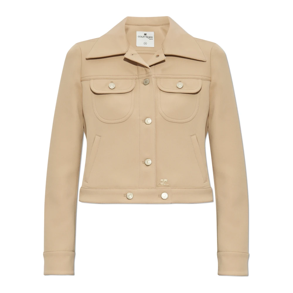 Courrèges Femme Beige - Veste Clair - Vestes - Taille: 34 Fr