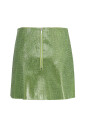 jupe-verte-a-line-avec-strass