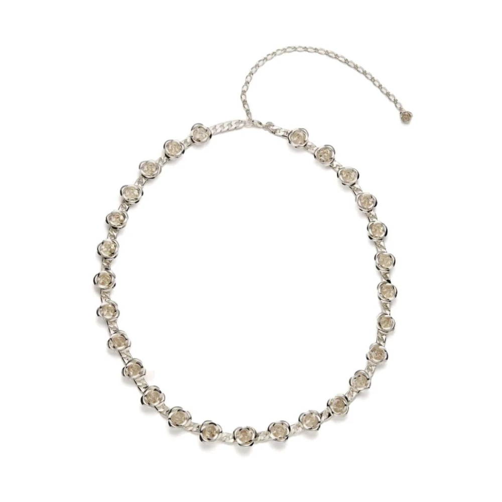 Magda Butrym Zilveren Sieraden Riem Gray Dames