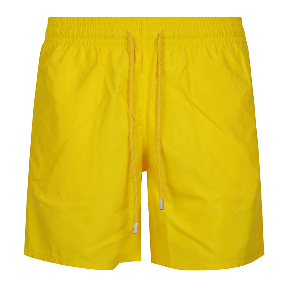 Vilebrequin Men's Yellow Moorea Swimsuit - Beachwear - M - Swimwear