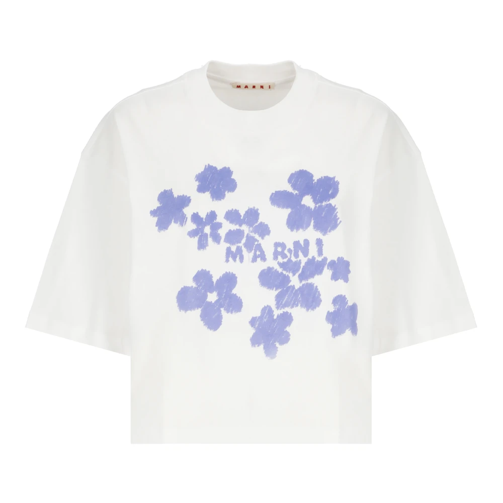 Marni - Tops > T-Shirts - White - Marni - Modalova