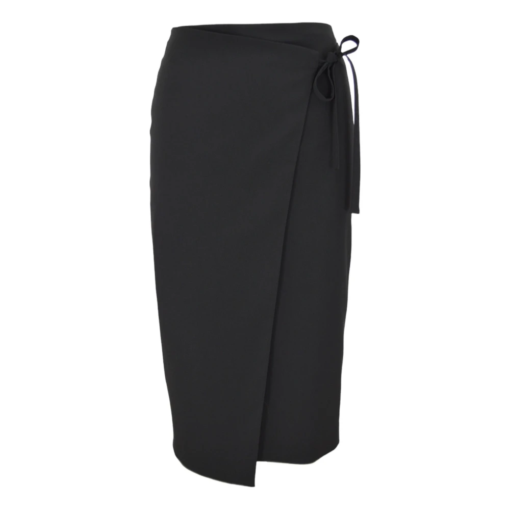 PATRIZIA PEPE Stijlvolle Rok met Regular Fit Black Dames