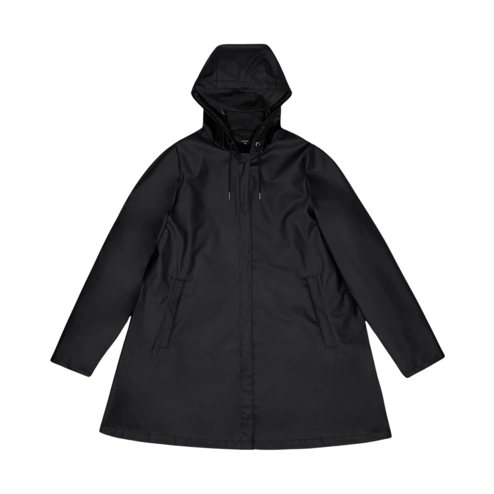 Rains - A-Line Jacke W3 - Jackets - Damen - Schwarzk - S - Bild 5