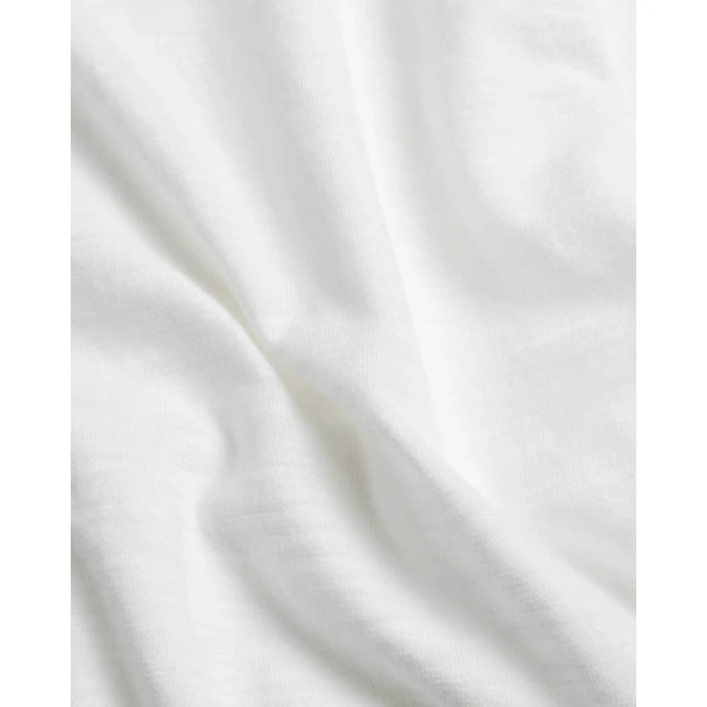 Dondup Wit Flame Katoenen Polo Shirt White Heren