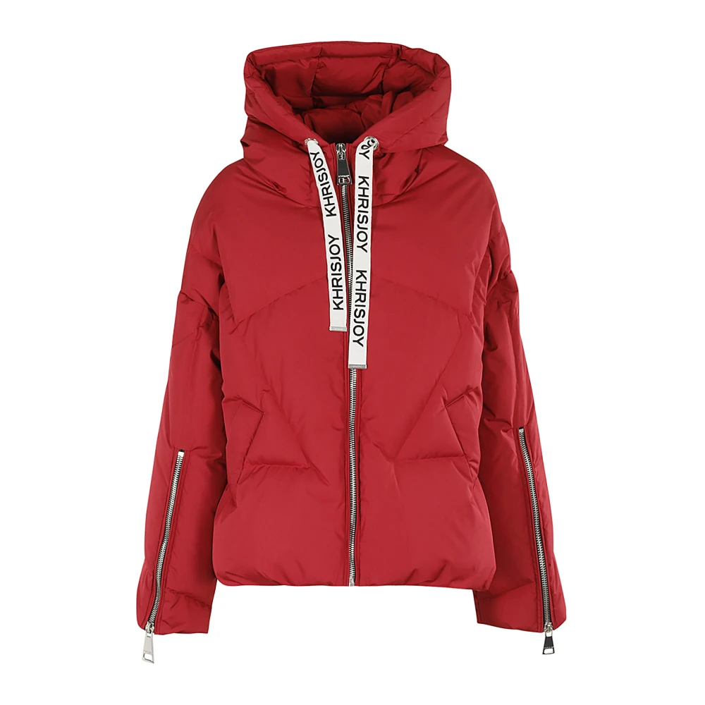 Khrisjoy Iconische Stijl Jas Red Dames