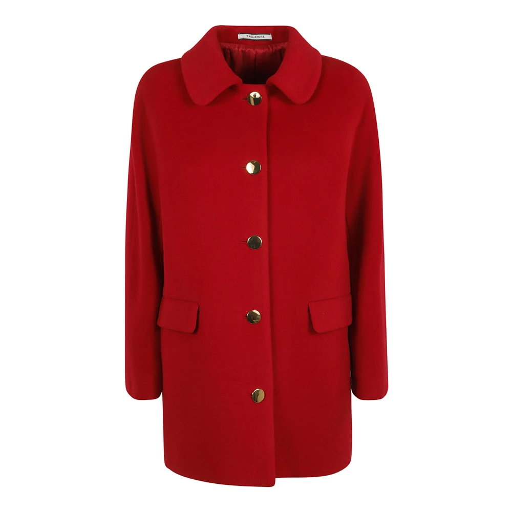 Tagliatore Dameskleding Jassen Rood Aw24 Red Dames