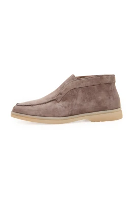 Noir Step High Loafers