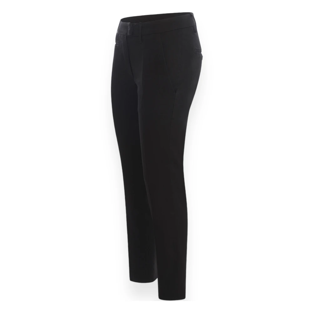 Dondup Perfecte Stijlvolle Broek Black Dames