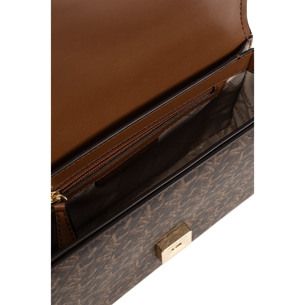 Michael Kors Delancey schoudertas Brown Dames