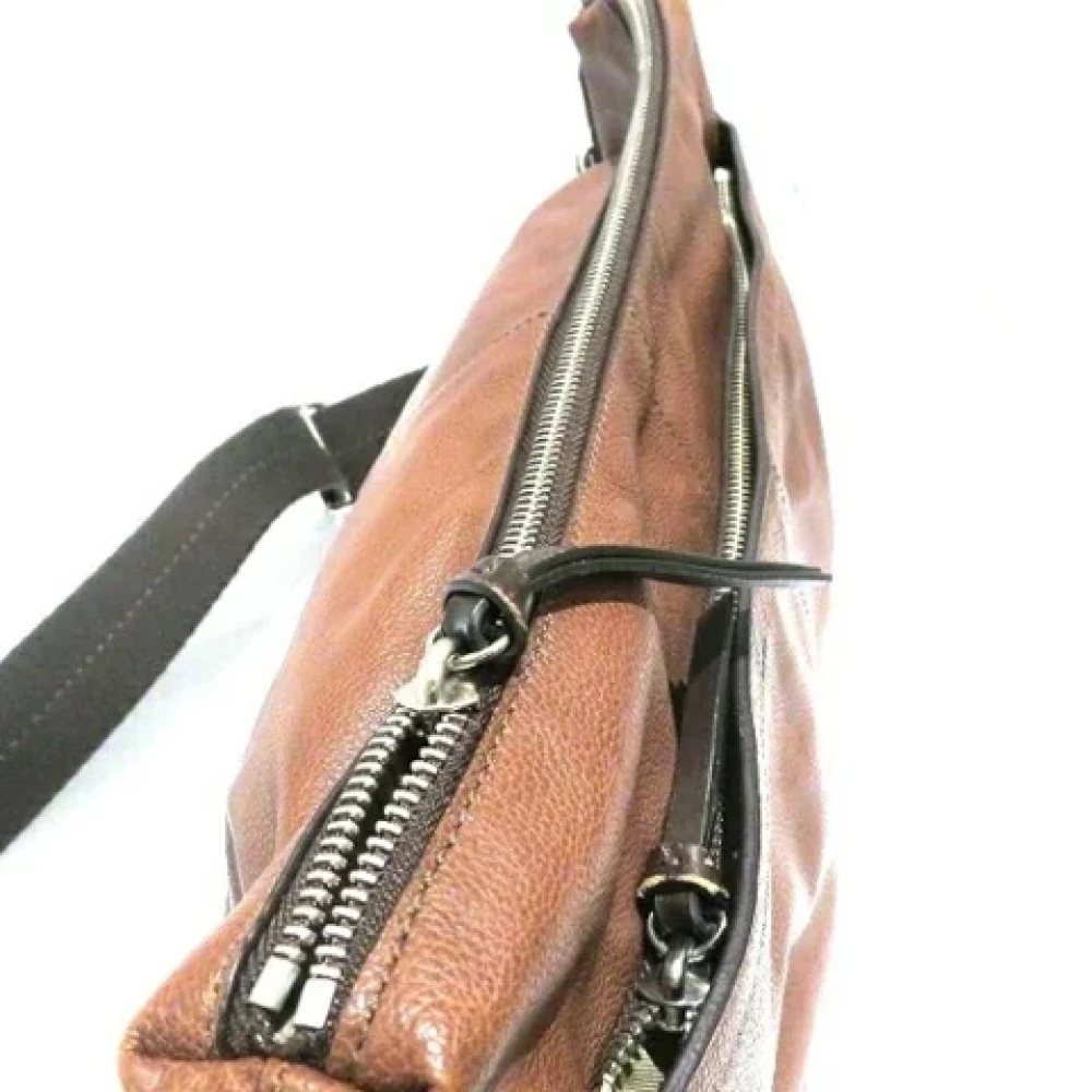 Coach Pre-owned Leather shoulder-bags Brown Dames