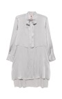 grijze-jurk-met-trekkoord-taille-lange-mouwen