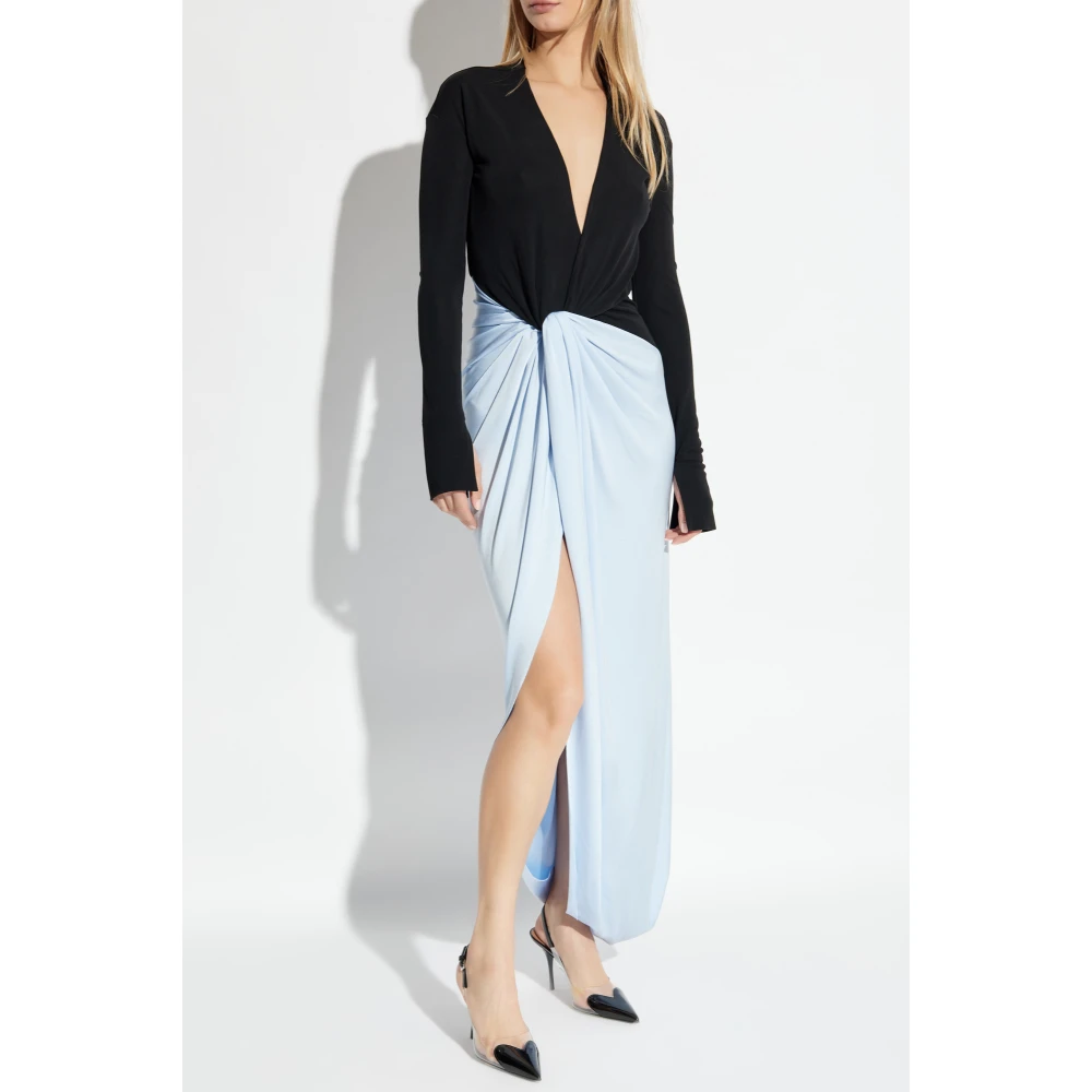 Victoria Beckham Jurk met lange mouwen Blue Dames