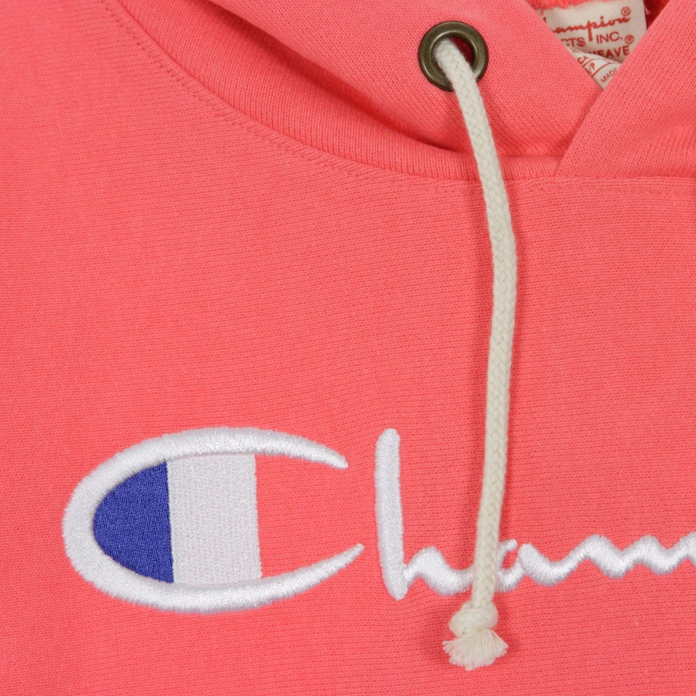 Champion Roze Hoodie voor Vrouwen Pink Dames