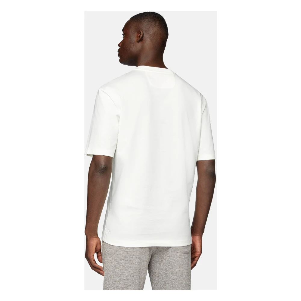 Boggi Milano T-shirt van katoenmix Gray Heren