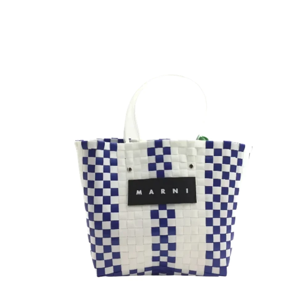 Marni Pre-owned Fabric totes White Dames