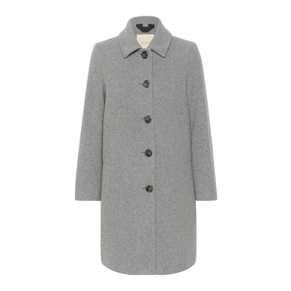 Coats > Single-Breasted Coats - - Part Two - Modalova