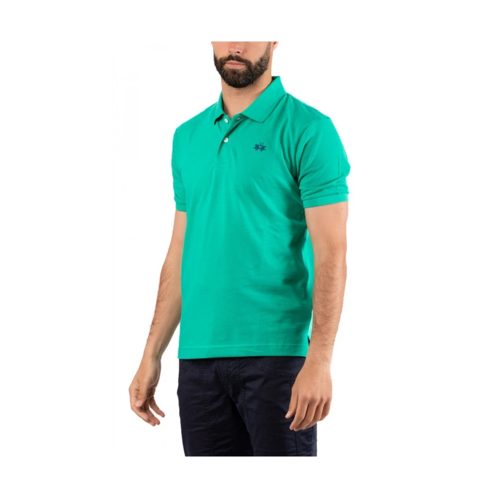 LA MARTINA Heren Polo Shirt Green Heren