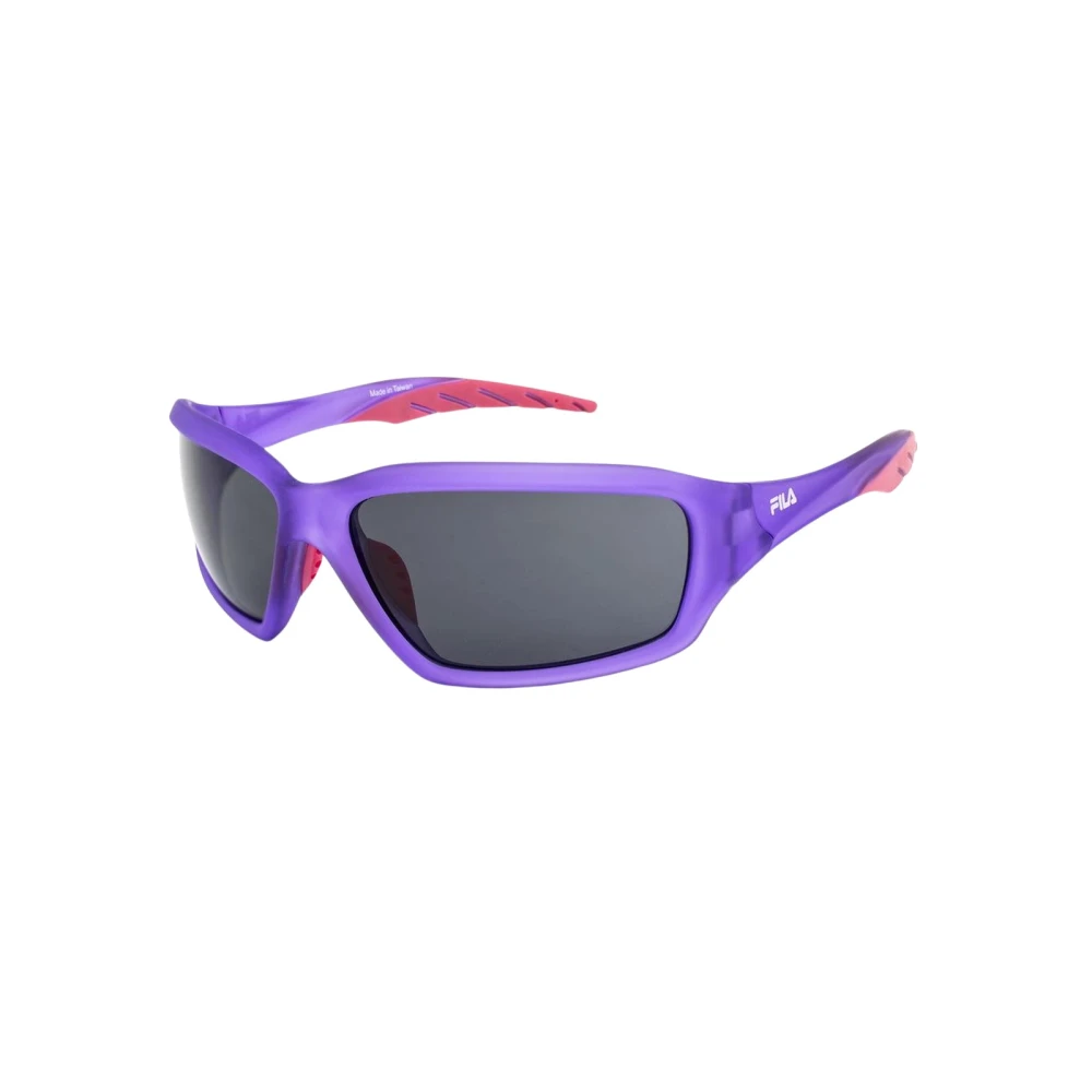 Fila Men's Purple Sunglasses, One Size, Plastic Sunglasses With Uv Protection