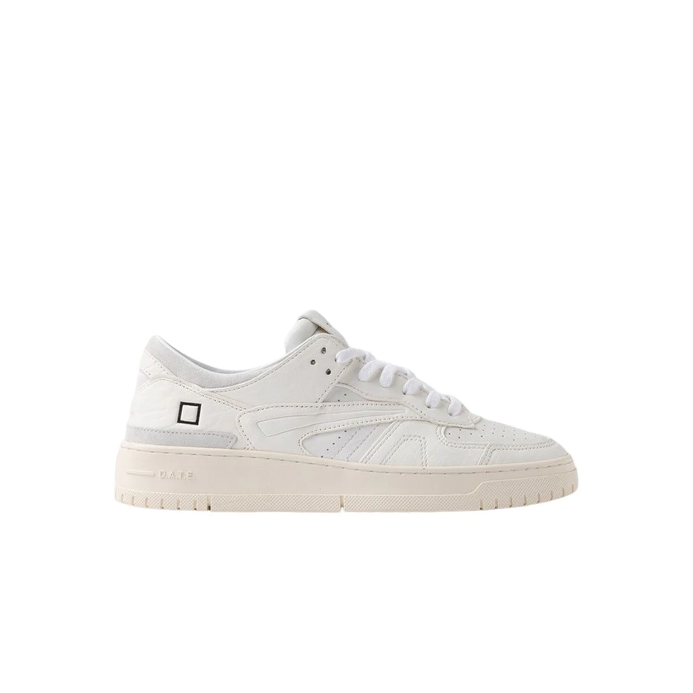 D.a.t.e. Men's White Sneakers, 11 Uk, Trainers