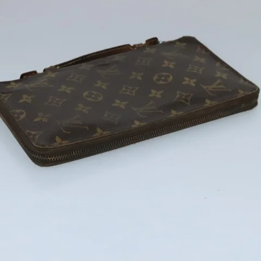 Louis Vuitton Vintage Pre-owned Canvas wallets Brown Dames