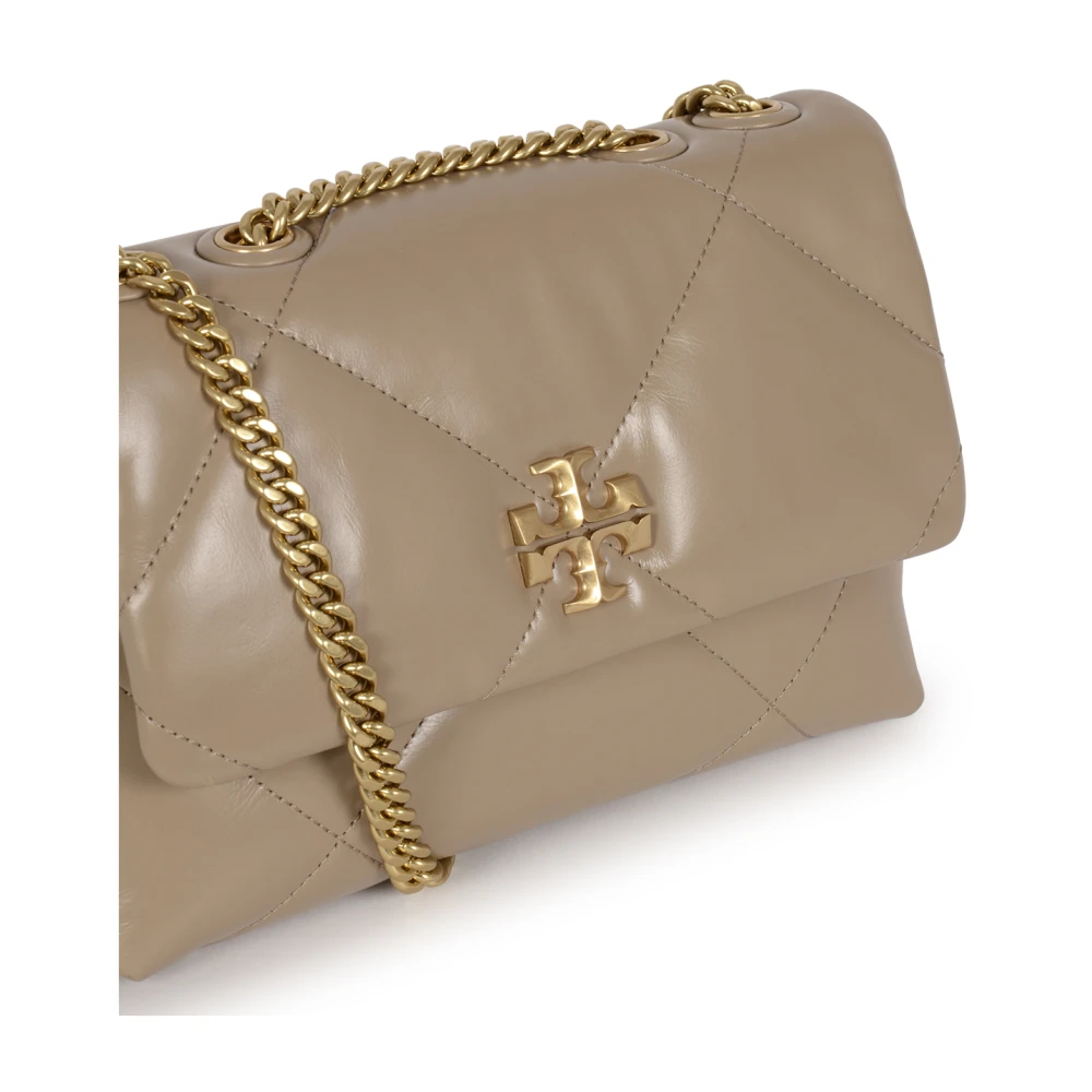 TORY BURCH Diamond Quilt Convertible Schoudertas Beige Dames