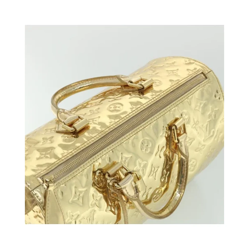 Louis Vuitton Vintage Pre-owned Canvas handbags Yellow Dames