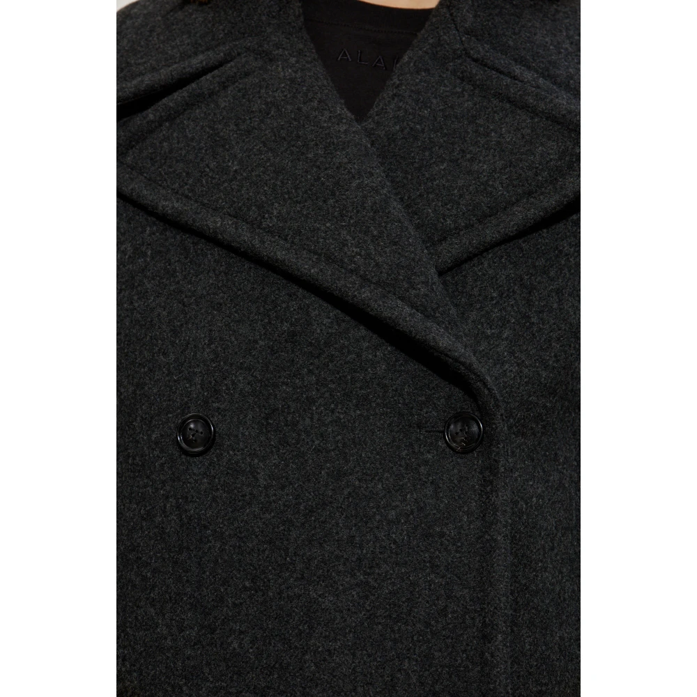 Alaïa Wollen jas Gray Dames