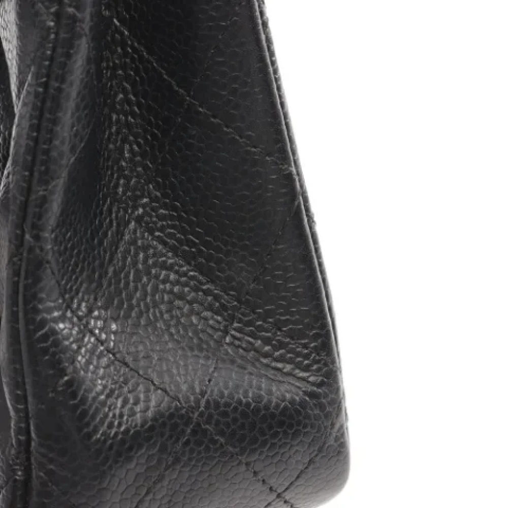 Chanel Vintage Pre-owned Leather chanel-bags Black Dames
