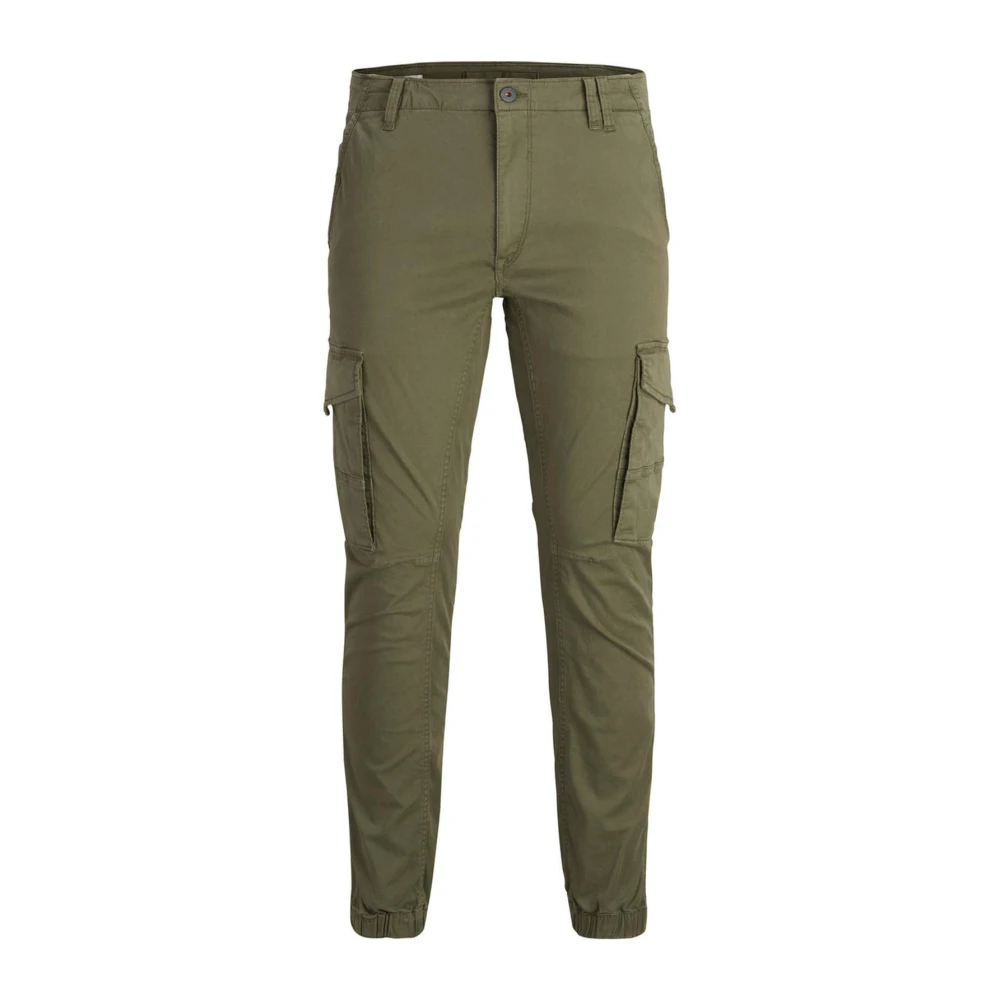 Jack & Jones Men's Green Paul Lake 542 Trousers - Image 5